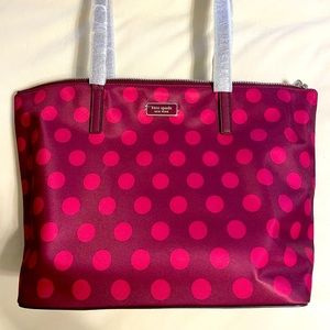 Kate Spade New York Hayden Top Zip Nylon Tote